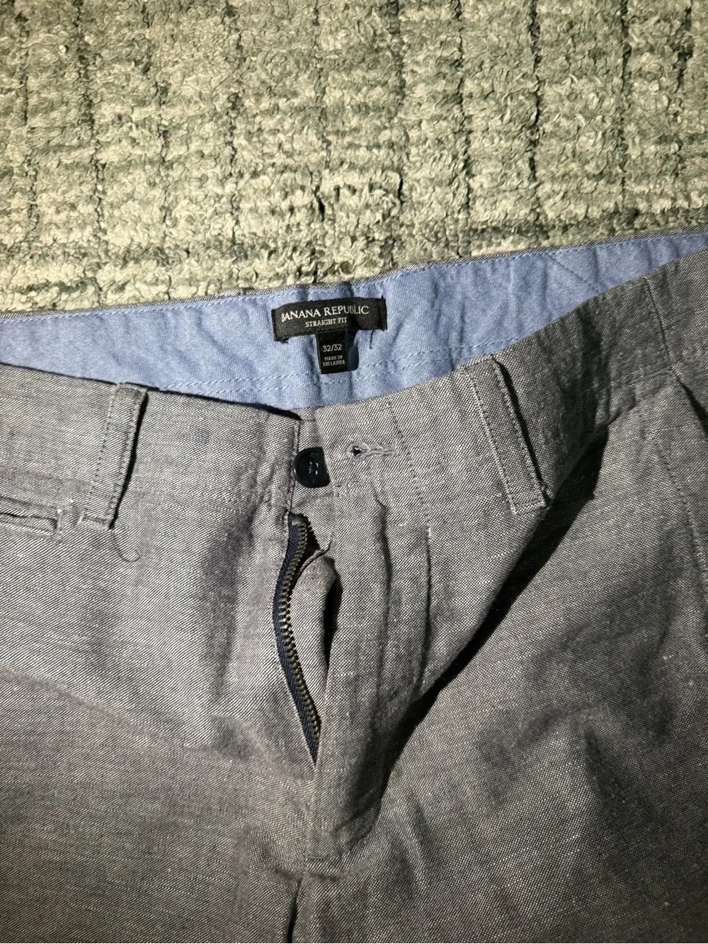 Banana Republic Men's Light Gray Dress Pants